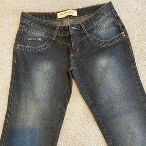 Low rise Brazilian cigarette jeans